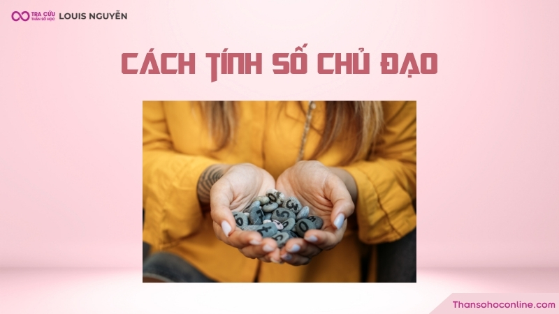 Con số chủ đạo được tính dựa trên ngày tháng năm sinh Con số chủ đạo được tính dựa trên ngày tháng năm sinh