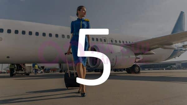 Số 5 nghề nghiệp phù hợp làm tiếp viên hàng không
