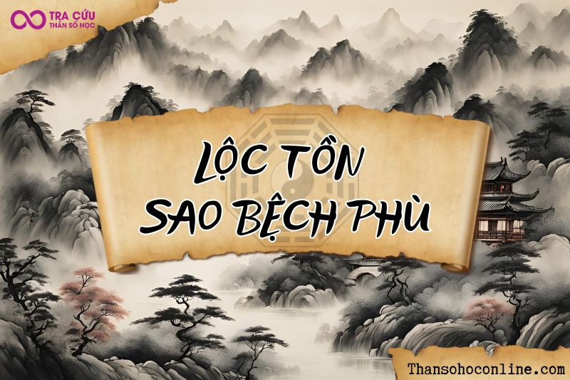 Lộc Tồn sao Bệch Phù chủ về tình trạng cơ thể yếu đuối