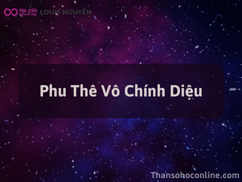 Phu Thê Vô Chính Diệu | Dấu Hiệu Tử Vi Trong Tình Cảm