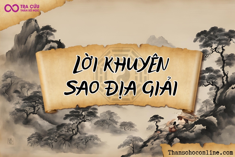 Lời khuyên cho người có Mệnh Địa Giải trong tử vi Lời khuyên cho người có Mệnh Địa Giải trong tử vi