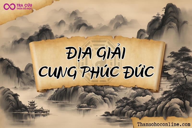 Địa Giải cung Phúc Đức chủ về dòng họ có âm đức, tổ tiên phù hộ, dễ tránh tai ương Địa Giải cung Phúc Đức chủ về dòng họ có âm đức, tổ tiên phù hộ, dễ tránh tai ương