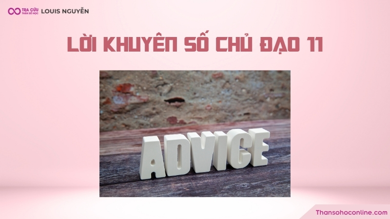 Lời khuyên cho người có chỉ số đường đời 11 Lời khuyên cho người có chỉ số đường đời 11