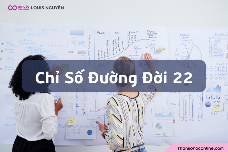 Chỉ số đường đời 22 là gì? Đặc điểm tính cách và định hướng công việc số chủ đạo 22