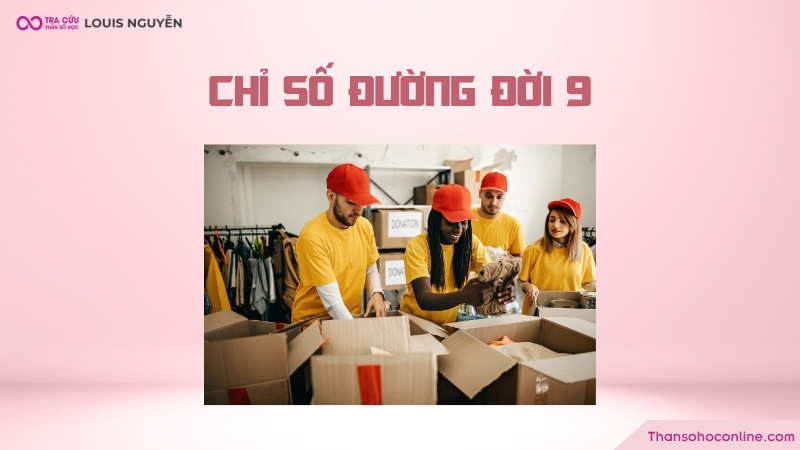 Người có chỉ số đường đời 9 thường có sứ mệnh giúp đỡ, đóng góp và để lại dấu ấn tích cực cho thế giới. Người có chỉ số đường đời 9 thường có sứ mệnh giúp đỡ, đóng góp và để lại dấu ấn tích cực cho thế giới.