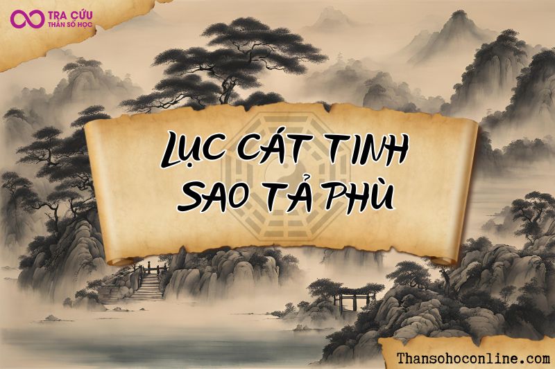 Lục cát tinh sao Tả Phù chủ về sự giúp đỡ từ những người thân cận trong công việc và cuộc sống Lục cát tinh sao Tả Phù chủ về sự giúp đỡ từ những người thân cận trong công việc và cuộc sống
