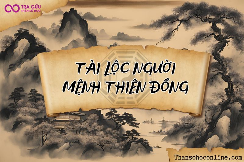 Tài lộc người có Thiên Đồng cung Mệnh Tài lộc người có Thiên Đồng cung Mệnh