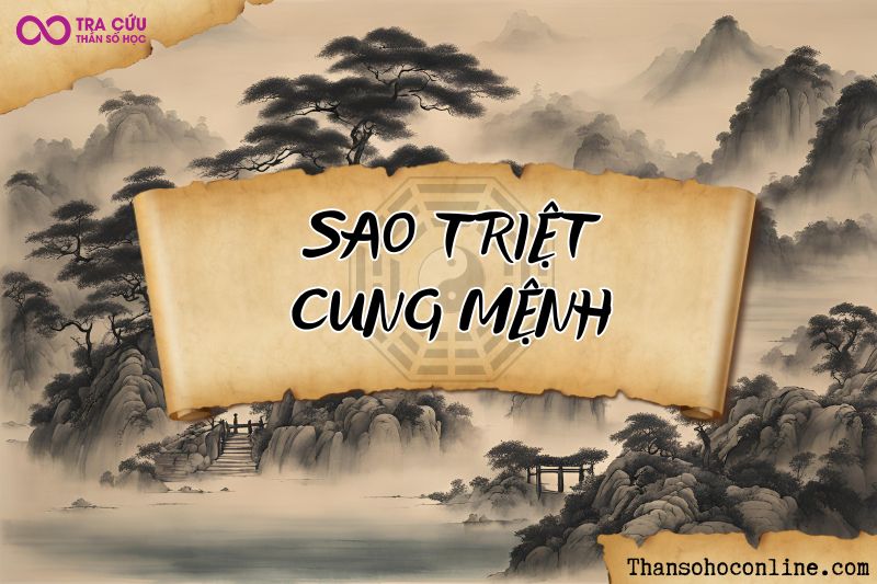 Sao Triệt cung Mệnh chủ về cuộc đời có nhiều biến cố, thăng trầm Sao Triệt cung Mệnh chủ về cuộc đời có nhiều biến cố, thăng trầm