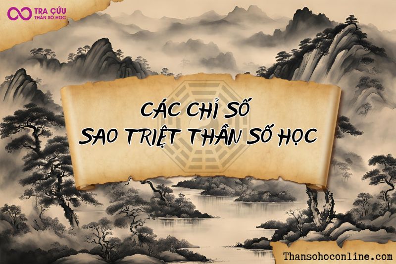 Sao Triệt và các chỉ số tương đồng trong thần số học Sao Triệt và các chỉ số tương đồng trong thần số học
