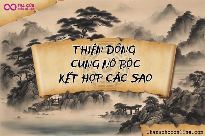 Ý nghĩa Thiên Đồng cung Nô Bộc khi kết hợp với các sao khác Ý nghĩa Thiên Đồng cung Nô Bộc khi kết hợp với các sao khác