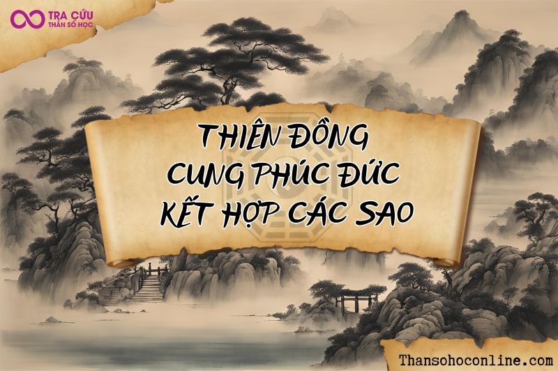 Ý nghĩa Thiên Đồng cung Phúc Đức khi kết hợp với các sao khác Ý nghĩa Thiên Đồng cung Phúc Đức khi kết hợp với các sao khác