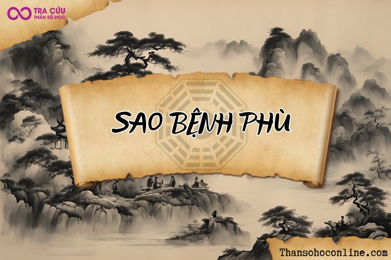 Bác sĩ sao Bệnh Phù chủ về bệnh tật, đau ốm, lo âu Bác sĩ sao Bệnh Phù chủ về bệnh tật, đau ốm, lo âu